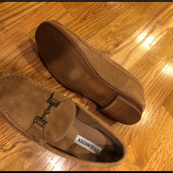 SOLD Steve Madden Suede Loafers NWOT - Picture 10 of 14